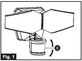 PATRIOT 356-9448 Lampe de sécurité à double tête Fig9