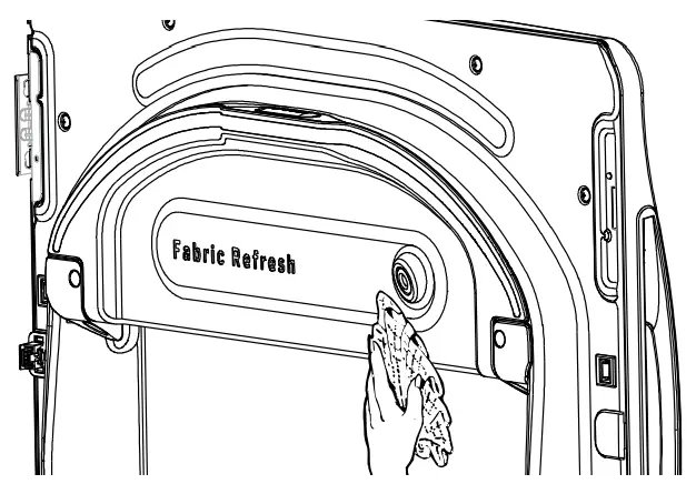 GE Profile 7 4 Cu Ft Séchoir à Gaz Blanc - Fig20