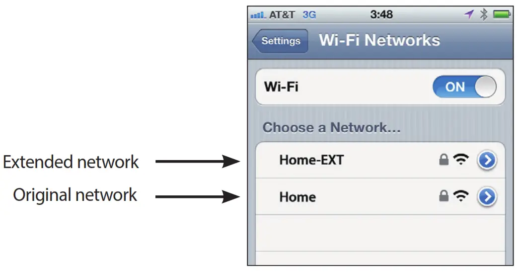 D-Link Wi-Fi Range Extender - Paramètres Wi-Fi