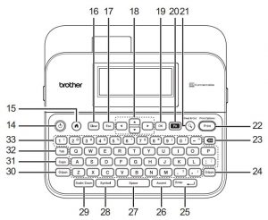 FIG 8 Écran LCD et clavier