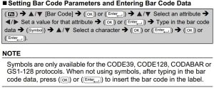 FIG 70 Création d'une étiquette de code-barres