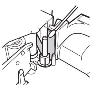 FIG 99 Nettoyage du coupe-bande