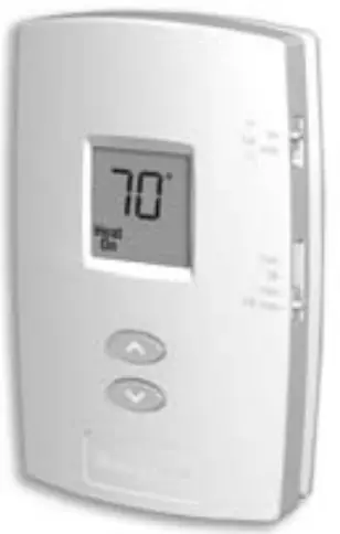 Honeywell PRO 1000 Series TH1100DV1000 Thermostat vertical non programmable