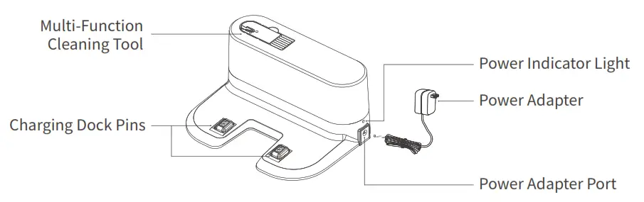 lefant Robot Aspirateur M201 - Composition