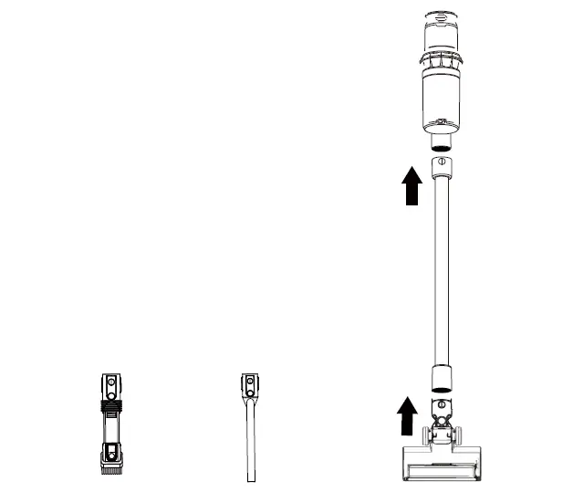 BELIFE V11 Aspirateur sans fil-4