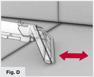 Nettoyage des escaliers recouverts de moquette