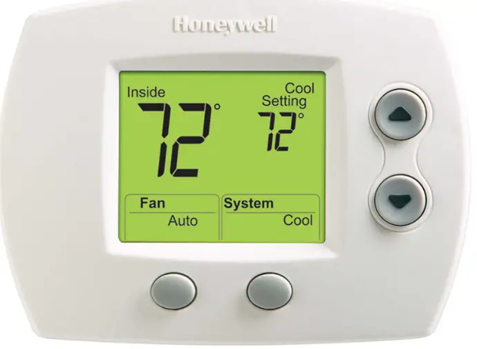 Honeywell FocusPRO 5000 Series Non-Programmable Digital Thermostat Manual .