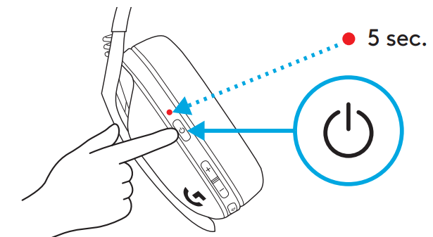 logitech G435 Lightspeed Wireless Gaming Headset - figure 17