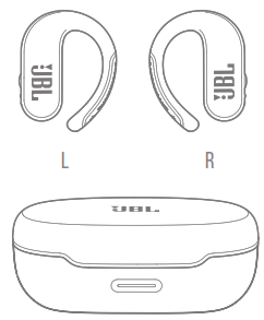 Ecouteurs sans fil JBL Endurance Peak II - Mode stéréo