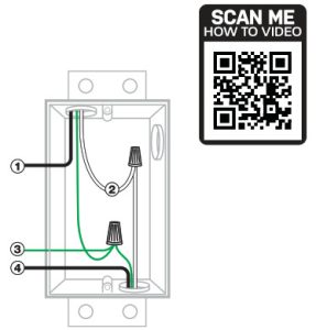 FEIT Electric DIM SMART 2 Wi Fi Smart Dimmer - diagramme a