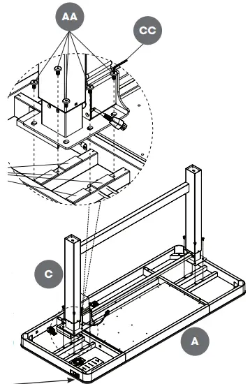 TRESANTI-ODP85-55-VO09-Bureau à hauteur réglable-fig7