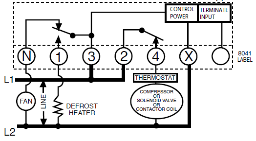 INTERMATIC-DTAV40-Series-Temperature-Pressure-Initiated-Time-or-Terminated-Auto-Voltage-40A-Defrost-Timers-FIG-12