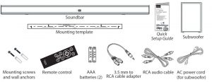 FIG 5 CONTENU DE L'EMBALLAGE