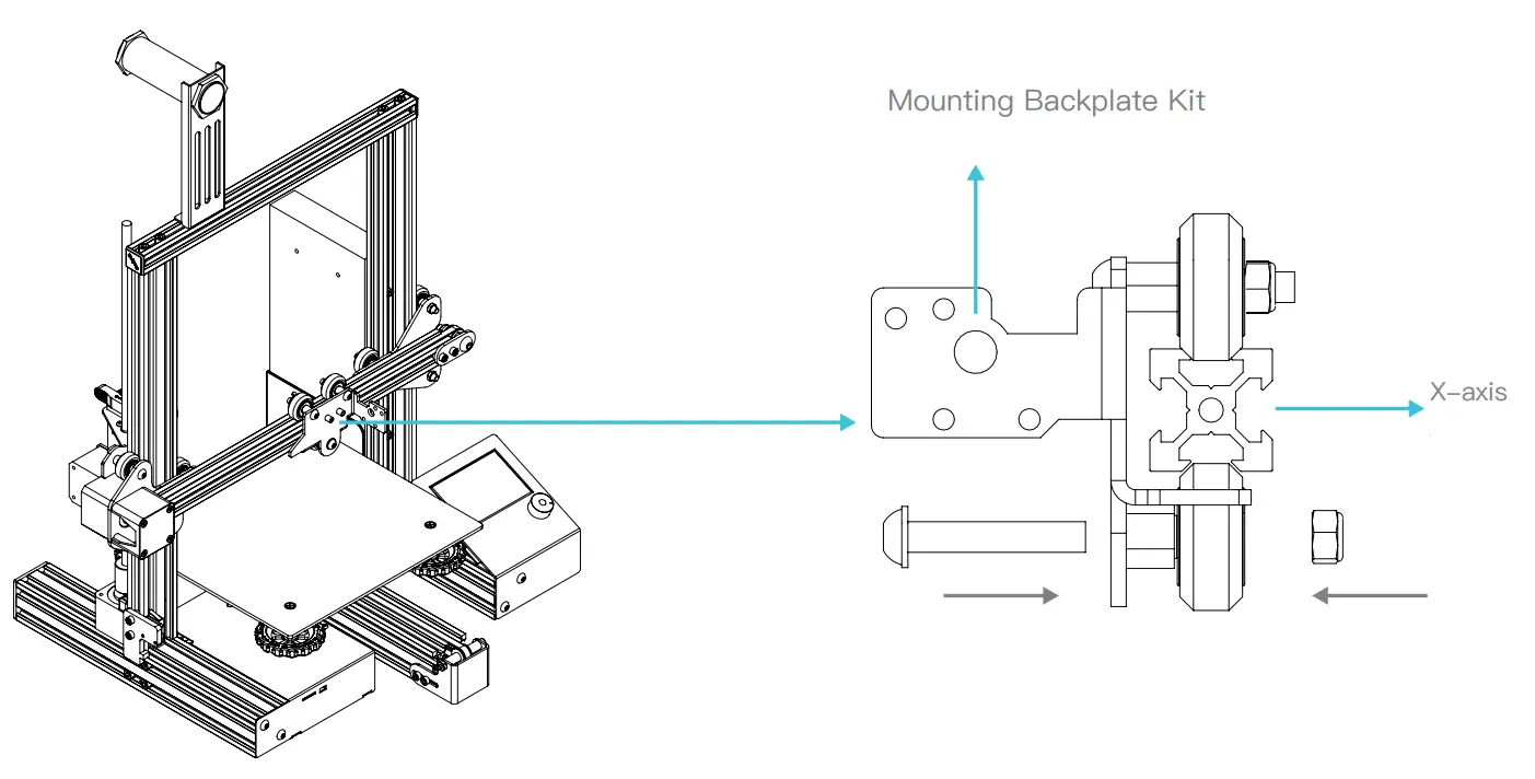 Creality Sprite Extruder Pro Kit - Installation