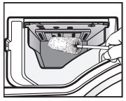 Guide de l'utilisateur du lave-linge Miele - Nettoyage du tiroir à détergent