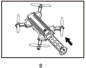 VOYAGE VA-1000 Drone vidéo HD - 1000 BATTERY