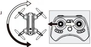 VOYAGE VA-1000 HD Streaming Video Drone - CONTRÔLE DE VOL 2