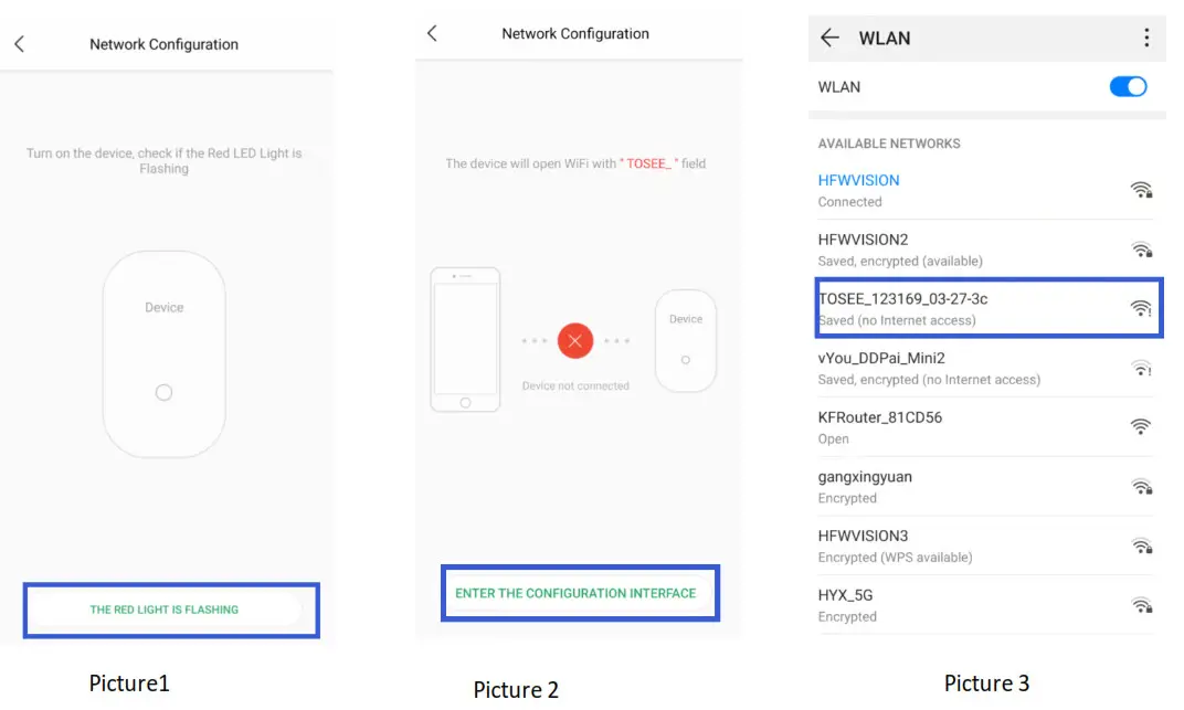 ToSee Doorbell Camera - Connecter le périphérique 3