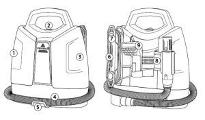 Accessoires Bissell 2694 Series SpotClean ProHeat