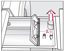 Miele Washing machine User Manual - Retirez le siphon du compartiment et nettoyez-le à l'eau chaude.