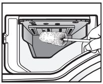 Miele Washing machine User Manual - Cleaning the detergent dispenser drawer housing