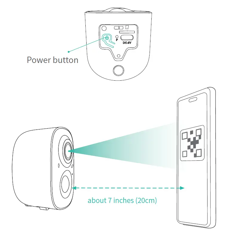 VISION-WELL-CG6S-Caméra-Sécurité-Sans-Fil-Extérieur-FIG.6