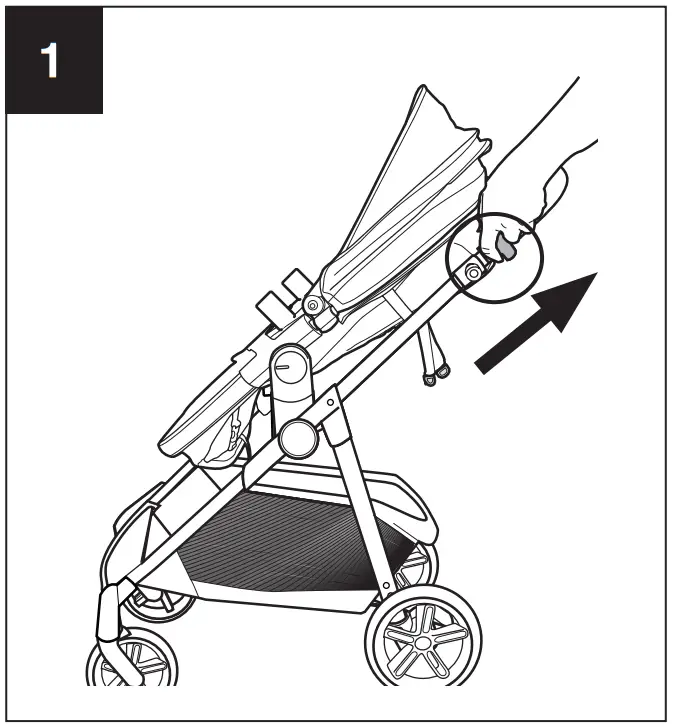 evenflo Omni Plus Modular Travel System with LiteMax Sport Rear - fig 20