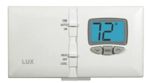 Thermostat Lux DMH110-010 Non-Programmable