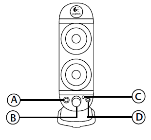 Système de haut-parleurs Logitech x-530 2