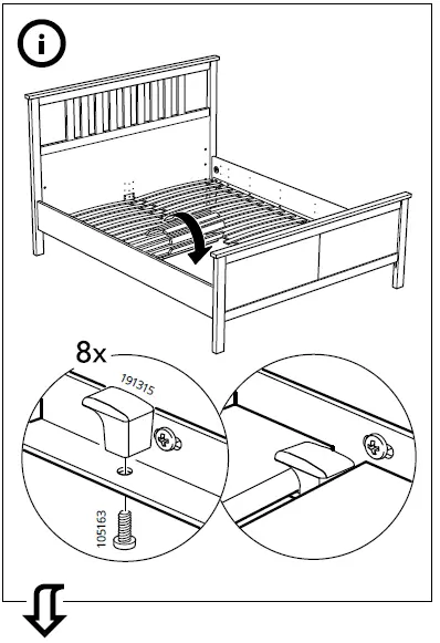 IKEA-891.984.13-HEMNES-Bed-Frame-49