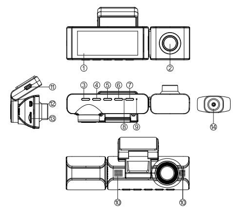 AZDOME-M550-Dash-Camera-3-Channel-fig-3