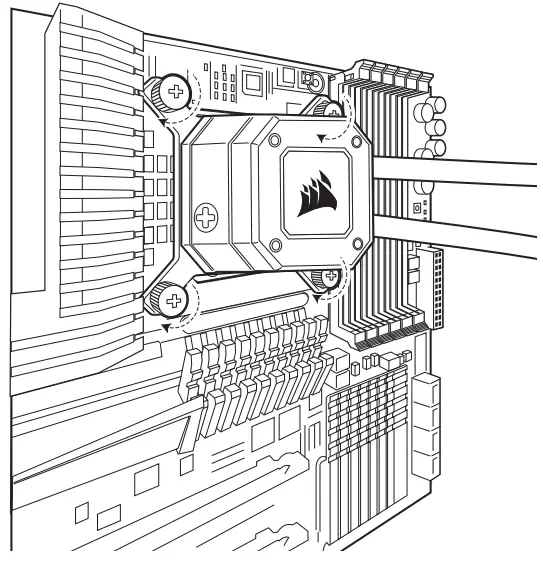 CORSAIR iCUE H100i -PUMP UNIT