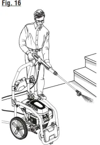 Laveuse à pression RYOBI 3300 PSI RY803325 - fig 16