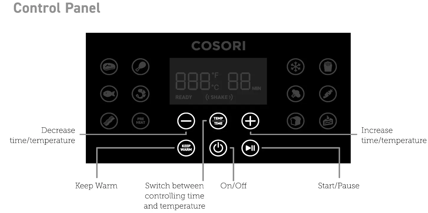 COSORI CP168-AF Pro Gen 2 5.8 Quart Air Fryer 5