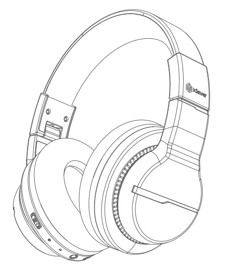 Casque d'écoute sans fil iclever BTH12