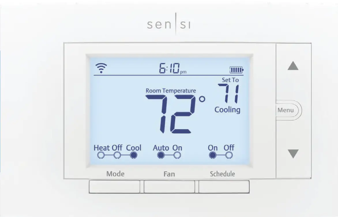 Thermostat intelligent sensi -11