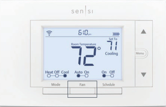 Thermostat intelligent sensi -14
