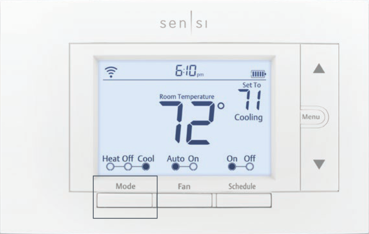 Thermostat intelligent sensi -24