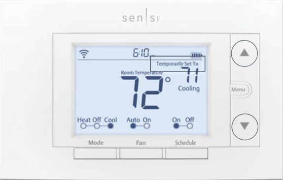 Thermostat intelligent Sensi -16