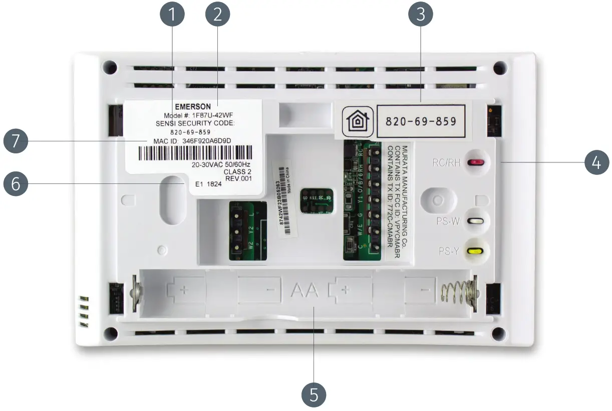 Thermostat intelligent Sensi -31png