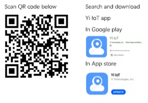 Apps Yi IoT App Instructions 1