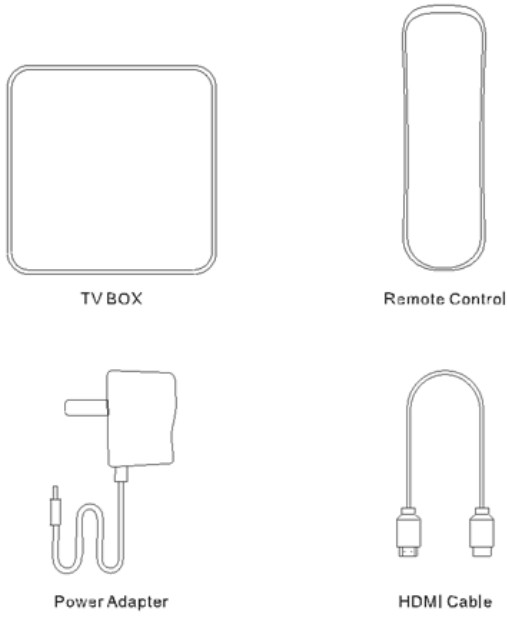 NEXBOX A95X Android Smart Media TV Box - dans la boîte