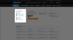 Comment gérer les paramètres de mon compte directv.com DirecTV