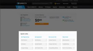 Comment gérer les paramètres de mon compte directv.com DirecTV