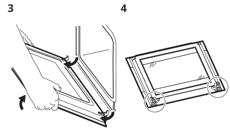 IKEA GORLIG - porte du four 2