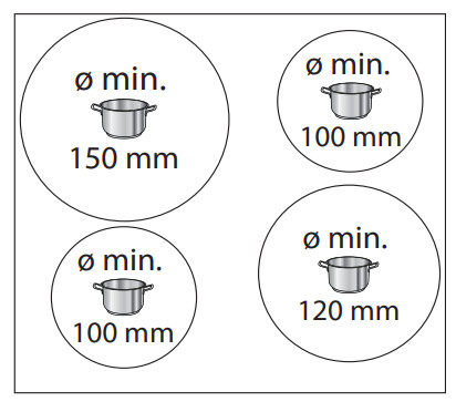 INDESIT 83Q60 Table de cuisson à induction - Fgure 8