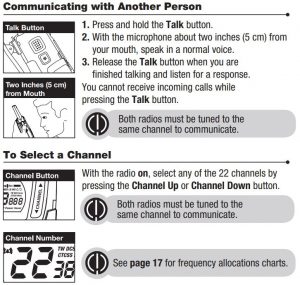 FIG 10 Allumer votre radio microTALK