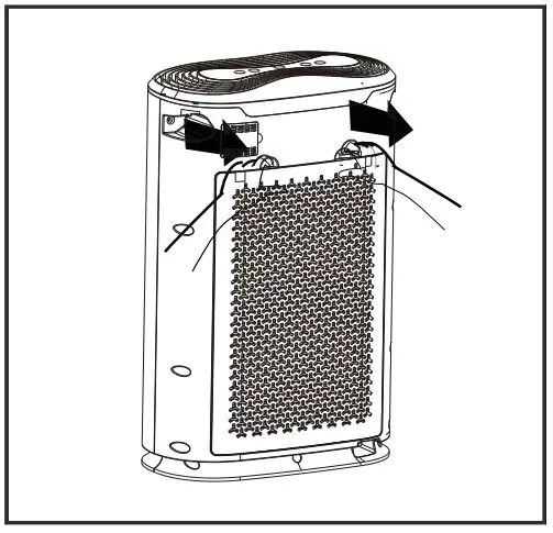 Purificateur d'air okaysou - . Appuyer sur le bouton de lecture