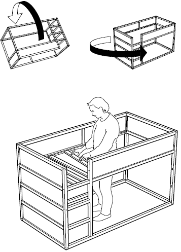 IKEA -KURA -Lit réversible -fig (50)