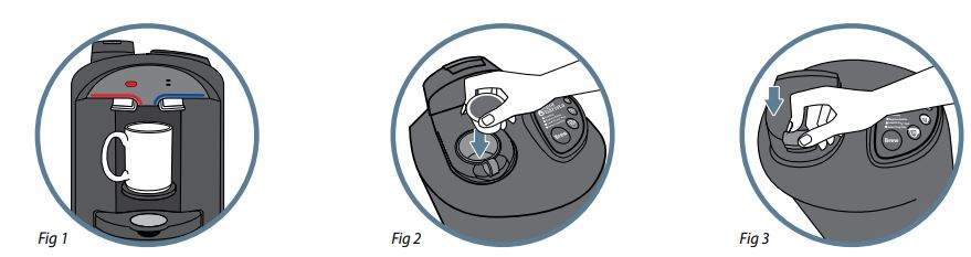 AQUABARISTA Cafetière K-Cup tout-en-un et distributeur d'eau fig11